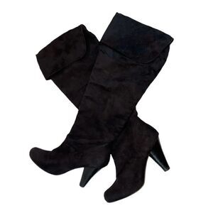 🔥4/$25 Restricted Women’s Black Knee High Heeled Boots, 6.5